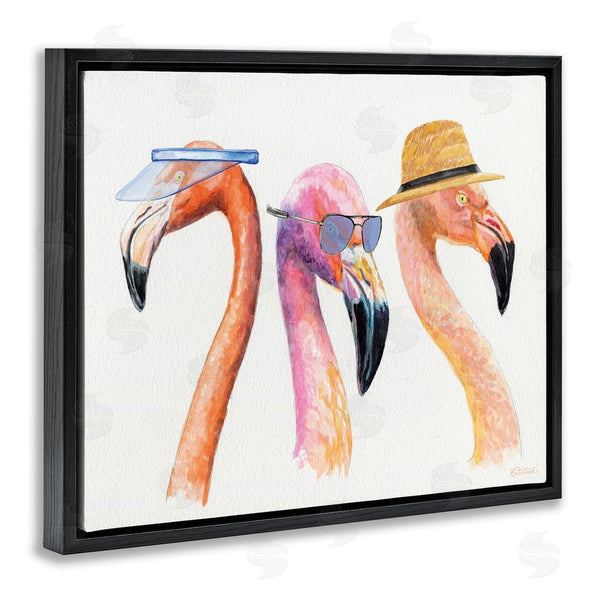 Stupell Industries Jennifer Redstreake | Summer Flamingo Fashion Wall Art