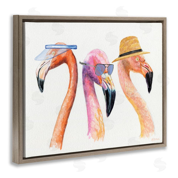 Stupell Industries Jennifer Redstreake | Summer Flamingo Fashion Wall Art