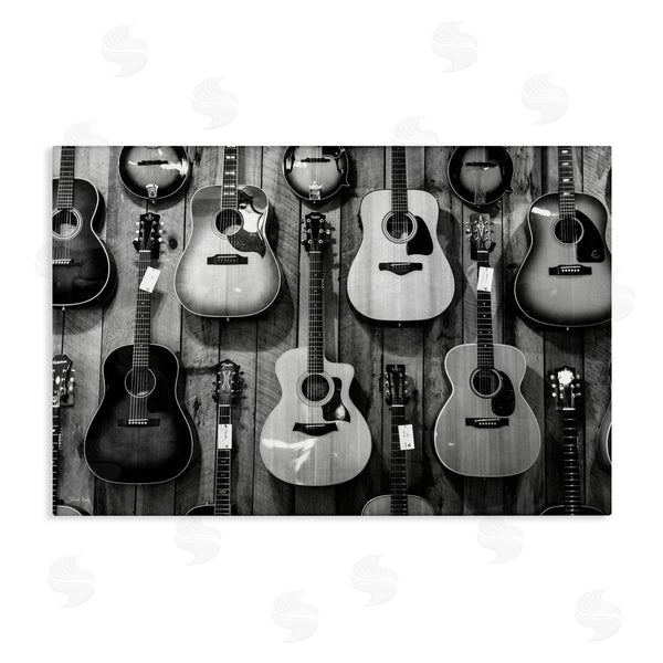 stupell industries Jennifer Rigsby | Acoustic Guitars Hanging