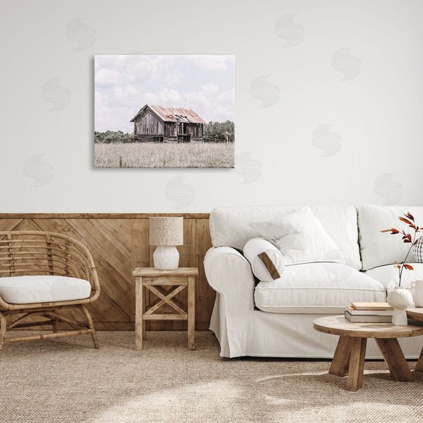 Stupell Industries Jennifer Rigsby | Countryside Cabin Rural Field Wall Art