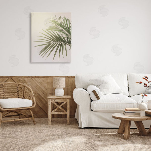 Stupell Industries Jennifer Rigsby | Minimal Palm Leaves Sunlit Tropical House Plant Wall Art