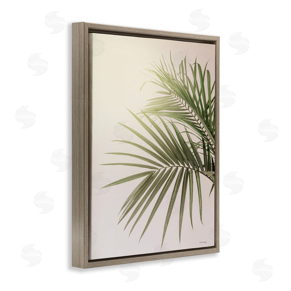 Stupell Industries Jennifer Rigsby | Minimal Palm Leaves Sunlit Tropical House Plant Wall Art