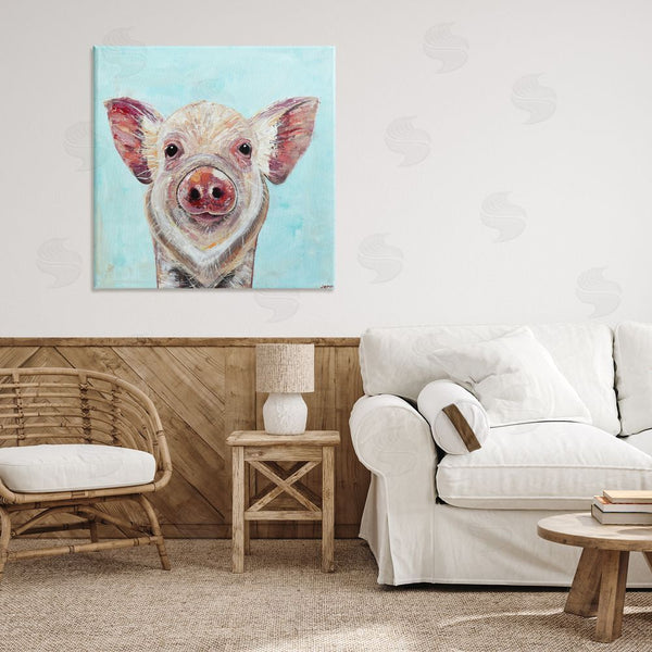 Stupell Industries Jennifer Seeley | Babe Screen Piglet