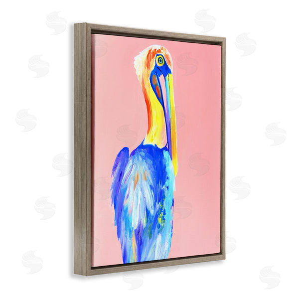 Stupell Industries Jennifer Seeley | Pink Pelican Expression