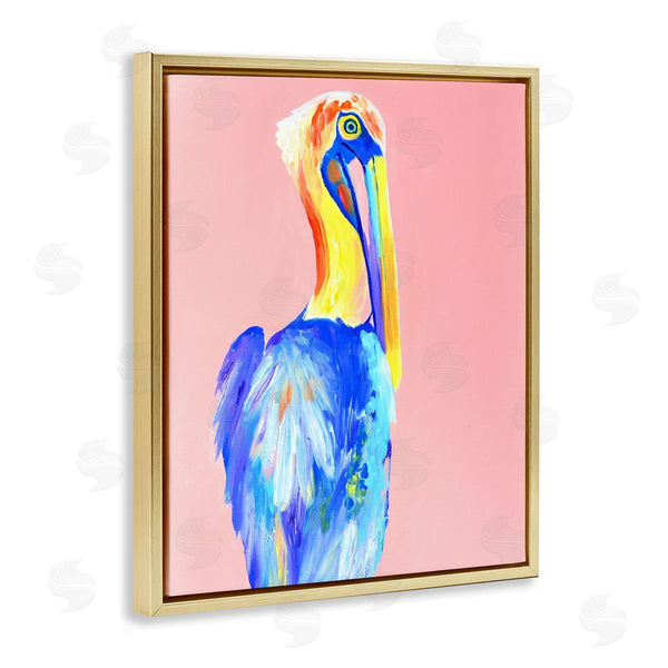 Stupell Industries Jennifer Seeley | Pink Pelican Expression