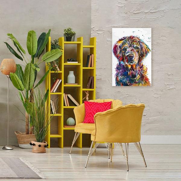 Stupell Industries Jennifer Seeley | Retriever Hopi Portrait
