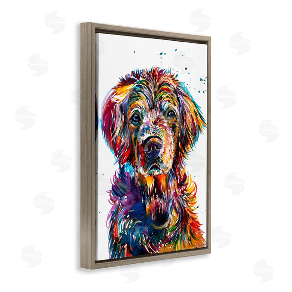 Stupell Industries Jennifer Seeley | Retriever Hopi Portrait