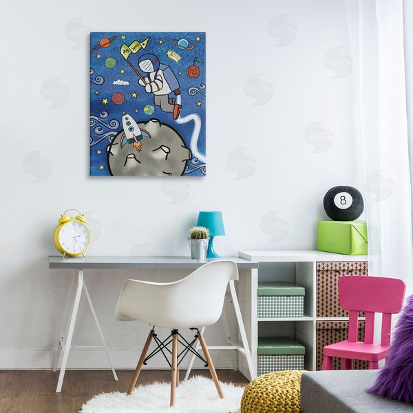 Stupell Industries Jennifer Stith | Astronaut Space Adventure Wall Art