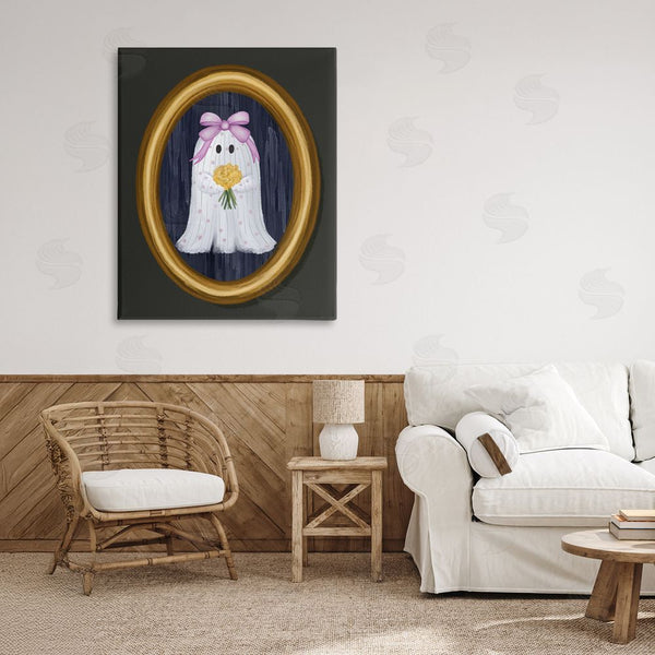 Stupell Industries Jennifer Stith | Ghost Girl With Flowers Wall Art