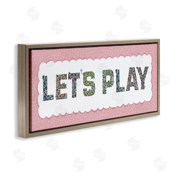 Stupell Industries Jennifer Stith | Let's Play Floral Pattern