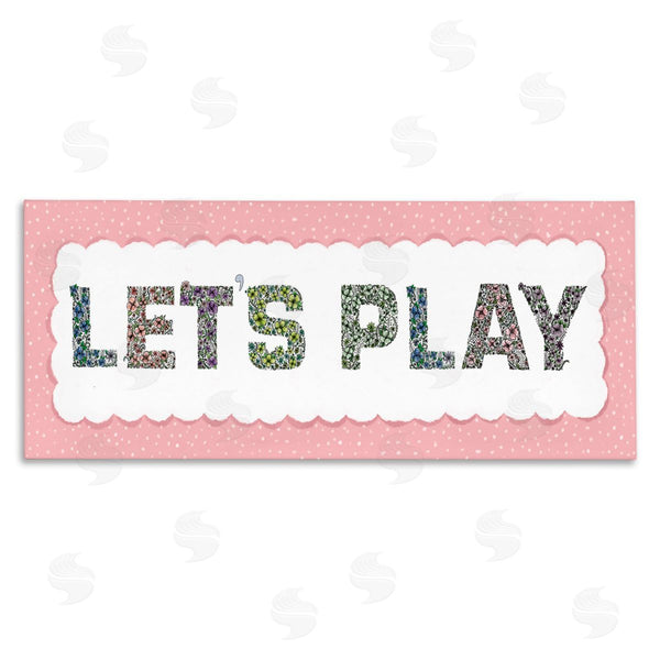 stupell industries Jennifer Stith | Let's Play Floral Pattern