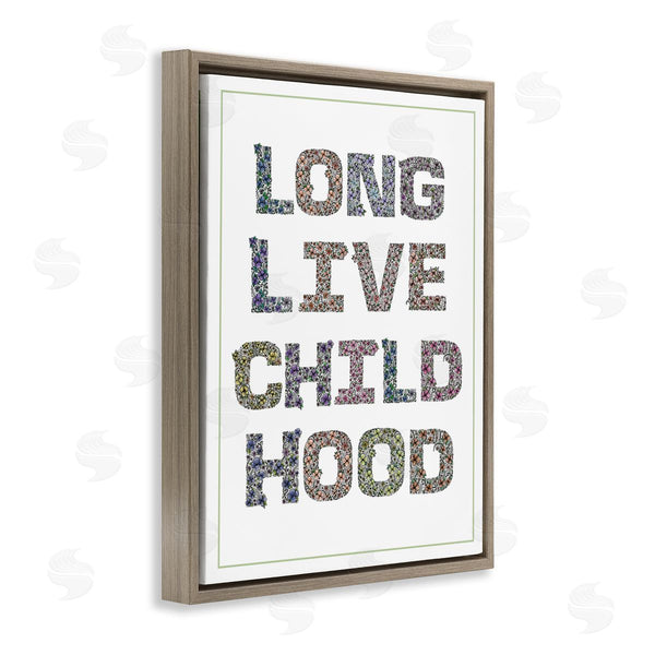 Stupell Industries Jennifer Stith | Long Live Childhood Florals
