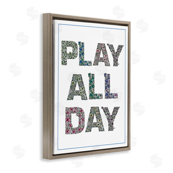 Stupell Industries Jennifer Stith | Play All Day In Florals