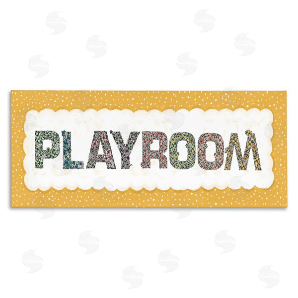 stupell industries Jennifer Stith | Play Room with Yellow Border