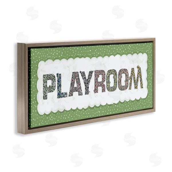 Stupell Industries Jennifer Stith | Playroom With Green Border
