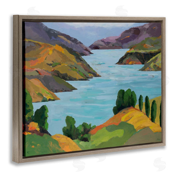 Stupell Industries Jenny Wantuch | Akaroa Sound Landscape