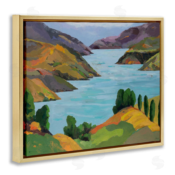 Stupell Industries Jenny Wantuch | Akaroa Sound Landscape