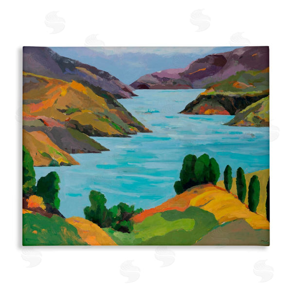 stupell industries Jenny Wantuch | Akaroa Sound Landscape