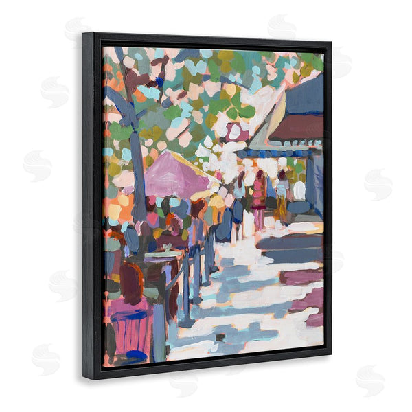 Stupell Industries Jenny Westenhofer | Abstract City Market Wall Art