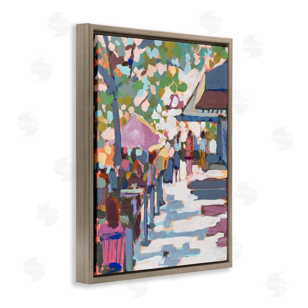 Stupell Industries Jenny Westenhofer | Abstract City Market Wall Art