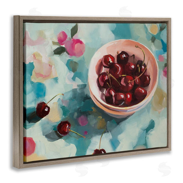 Stupell Industries Jenny Westenhofer | Cherries Still Life Painting Wall Art