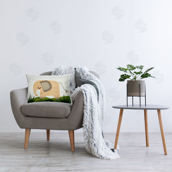 Stupell Industries Jenny Westenhofer | Cozy Corner Elephant