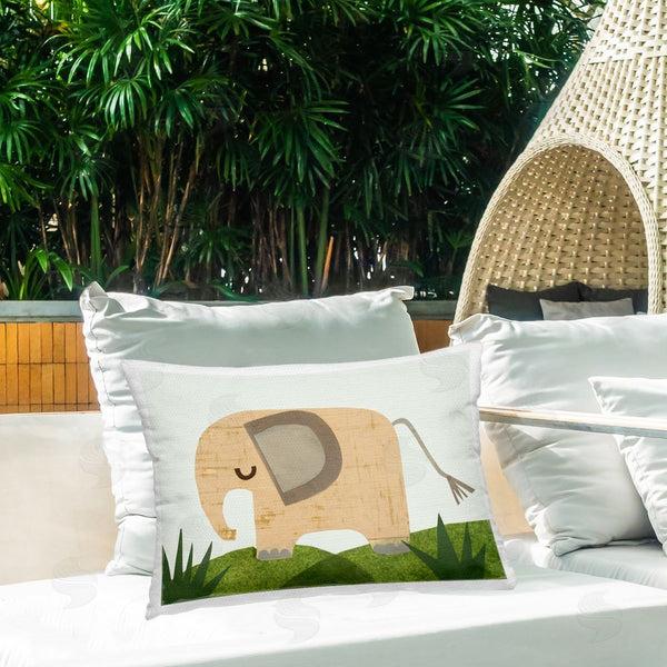 Stupell Industries Jenny Westenhofer | Cozy Corner Elephant