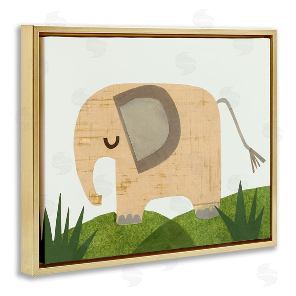 Stupell Industries Jenny Westenhofer | Cozy Corner Elephant