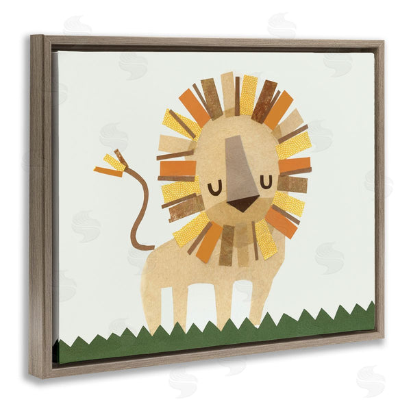 Stupell Industries Jenny Westenhofer | Cozy Corner Lion
