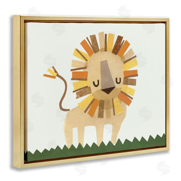 Stupell Industries Jenny Westenhofer | Cozy Corner Lion