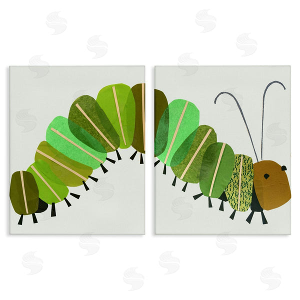 stupell industries Jenny Westenhofer | Cute Cozy Caterpillar Wall Art