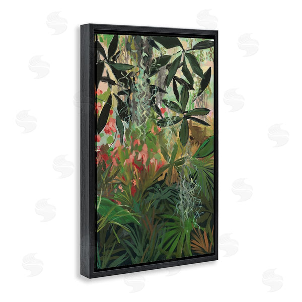 Stupell Industries Jenny Westenhofer | Dense Rain Forest Plants Wall Art