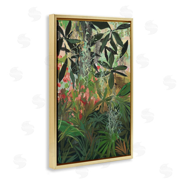 Stupell Industries Jenny Westenhofer | Dense Rain Forest Plants Wall Art