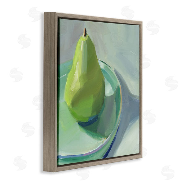 Stupell Industries Jenny Westenhofer | Pear On Dish Still Life