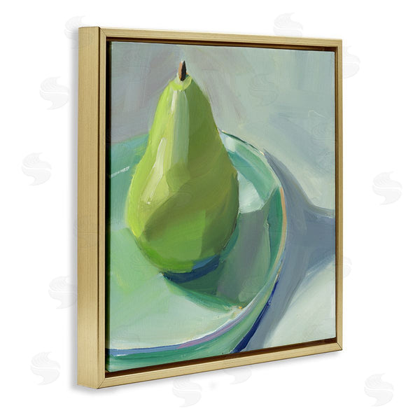 Stupell Industries Jenny Westenhofer | Pear On Dish Still Life