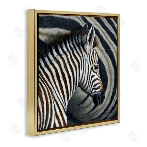 Stupell Industries Jeremy Paul | Keeping Close Zebra Stripes