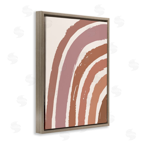 Stupell Industries Jess Bruggink | Desert Rainbow Paintbrush Stroke Arches Wall Art