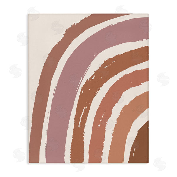 stupell industries Jess Bruggink | Desert Rainbow Paintbrush Stroke Arches Wall Art