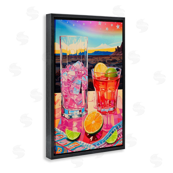 Stupell Industries Jess Stempel | Cocktails At Sunset View Wall Art