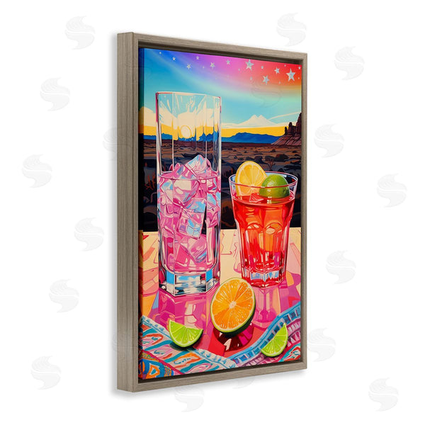 Stupell Industries Jess Stempel | Cocktails At Sunset View Wall Art