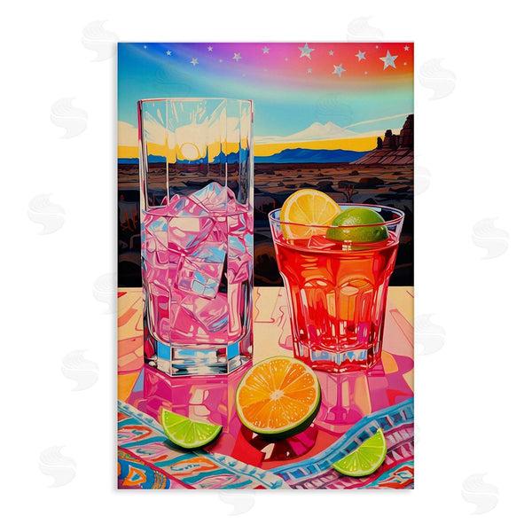 stupell industries Jess Stempel | Cocktails at Sunset View Wall Art
