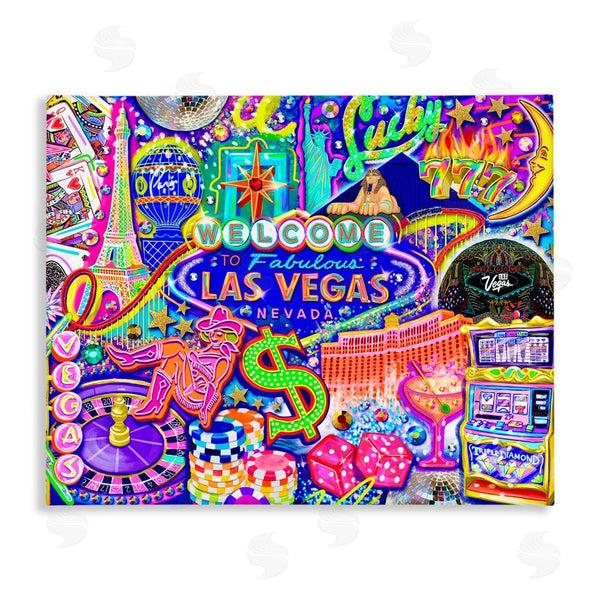 stupell industries Jess Stempel | Fabulous Las Vegas Fun Wall Art
