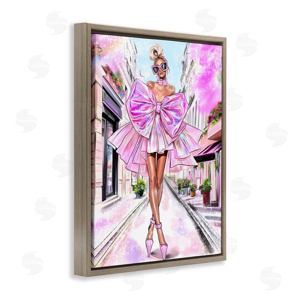Stupell Industries Jess Stempel | Fashionista In Big City