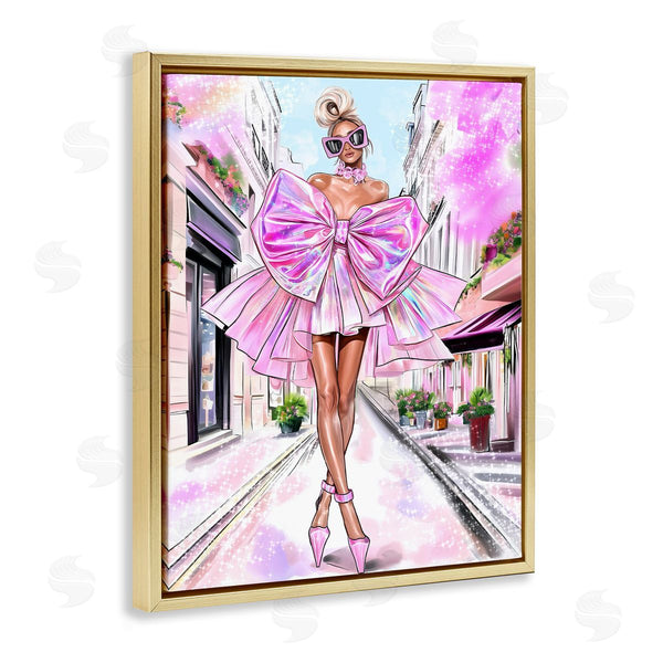 Stupell Industries Jess Stempel | Fashionista In Big City