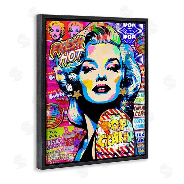 Stupell Industries Jess Stempel | Groovy Pop Style Marilyn Wall Art