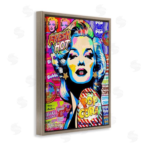 Stupell Industries Jess Stempel | Groovy Pop Style Marilyn Wall Art