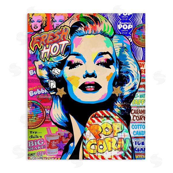 stupell industries Jess Stempel | Marilyn Candy Pop Style Wall Art