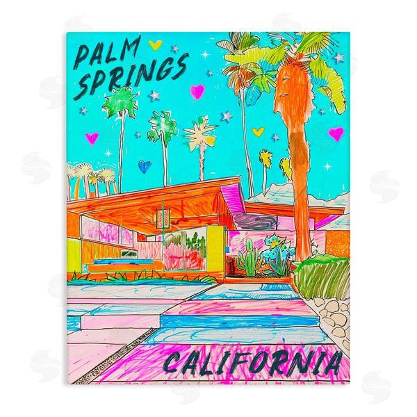 stupell industries Jess Stempel | Palm Springs Canyon Wall Art