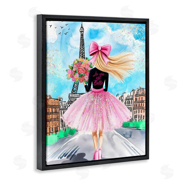 Stupell Industries Jess Stempel | Parisian Fashionista & Bouquet