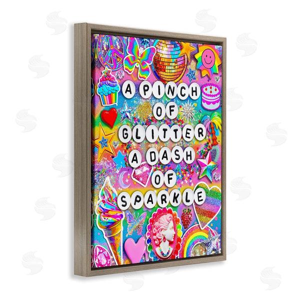 Stupell Industries Jess Stempel | Pinch Of Glitter & Sparkle